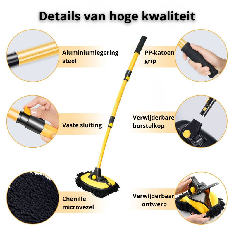 Magic Mop | Auto Reinigingsborstel