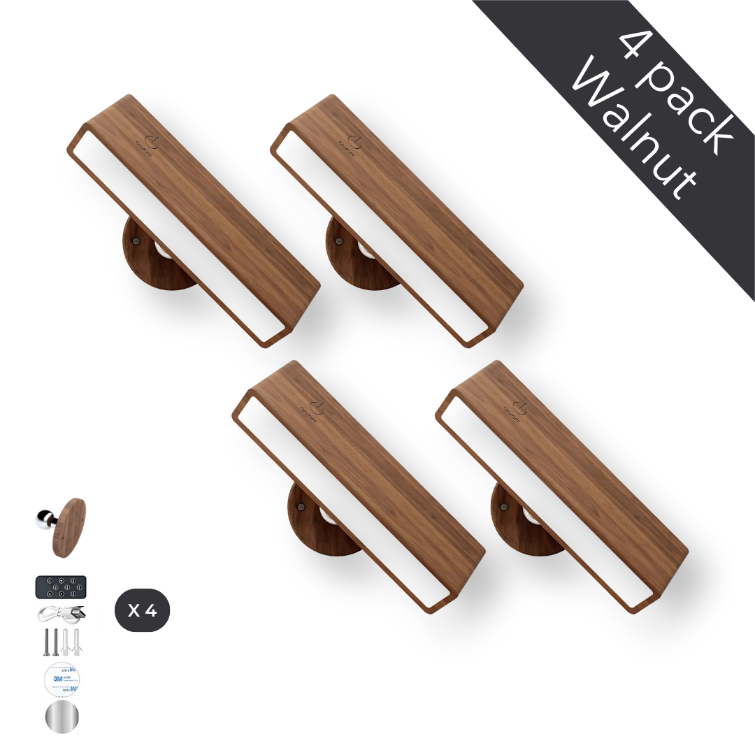 Nordik Houten Wandlamp