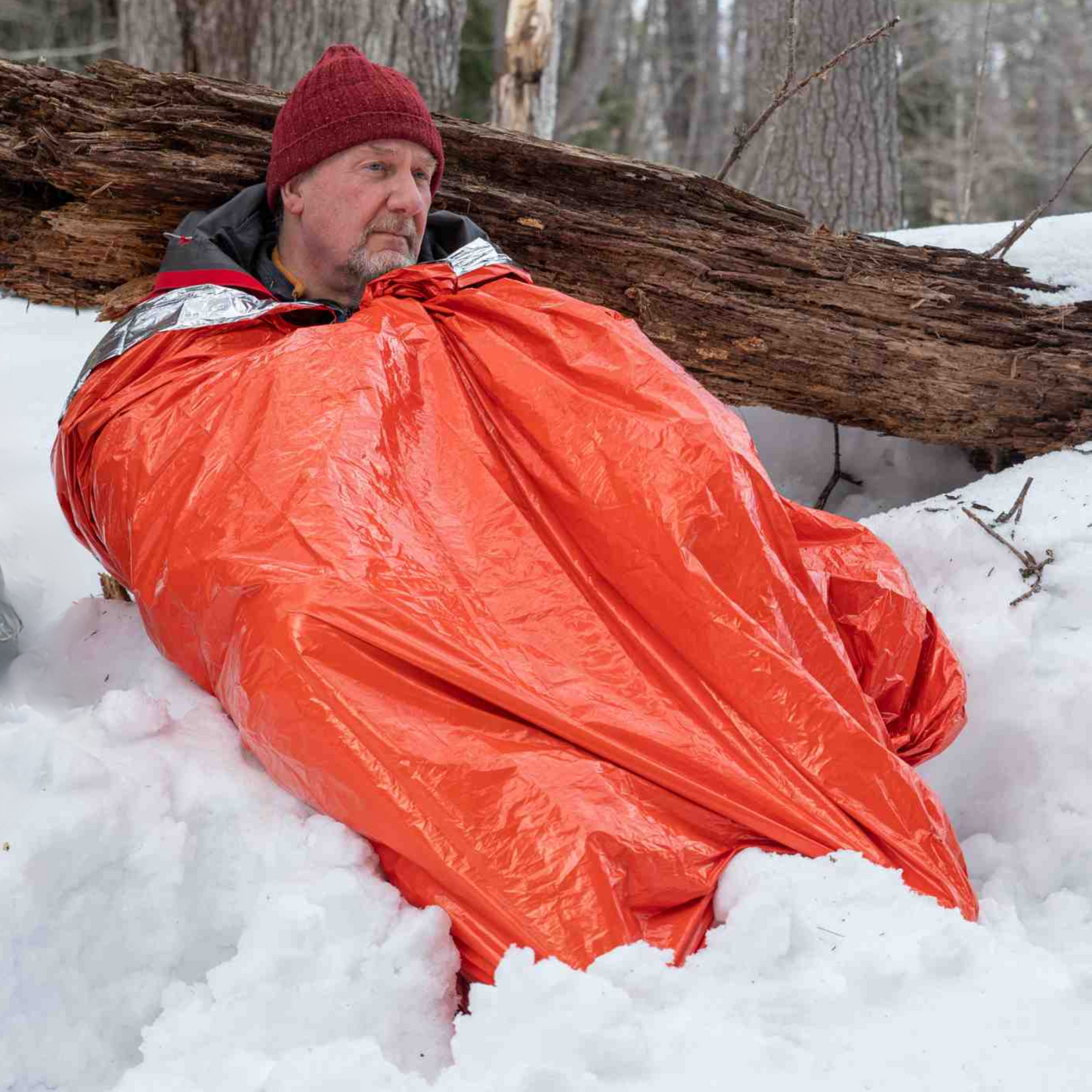 Noodhulp Thermoslaapzak + Noodfluit