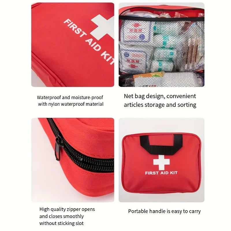 RescuePack Pro: Complete EHBO-kit voor Thuis, Auto en Outdoor
