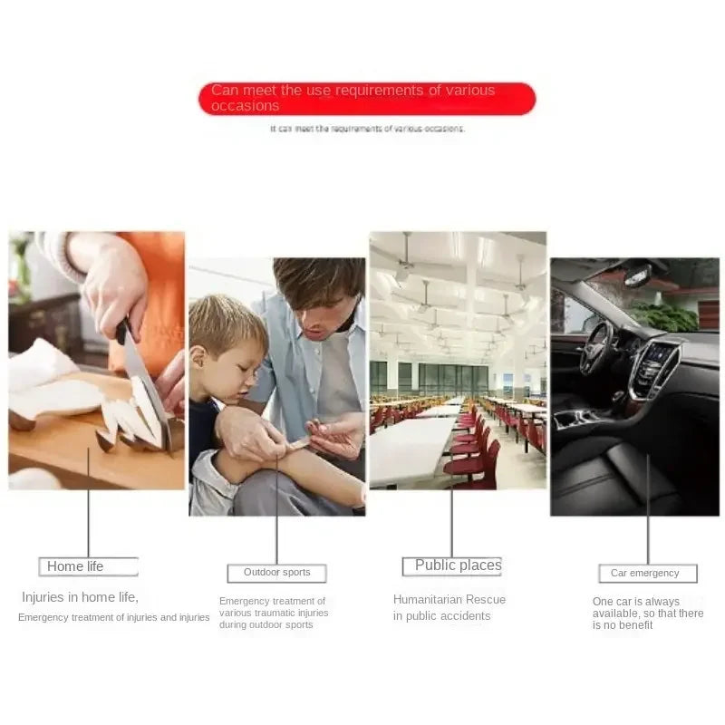 RescuePack Pro: Complete EHBO-kit voor Thuis, Auto en Outdoor