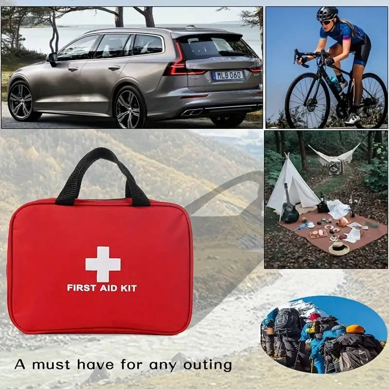 RescuePack Pro: Complete EHBO-kit voor Thuis, Auto en Outdoor