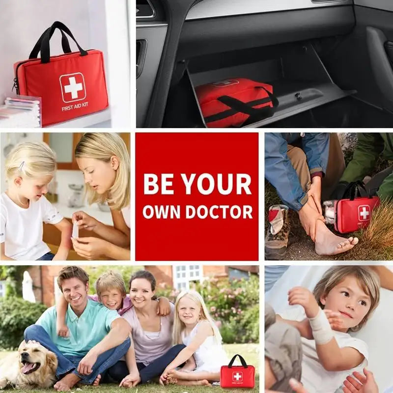 RescuePack Pro: Complete EHBO-kit voor Thuis, Auto en Outdoor