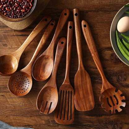 EcoCulinair® Keukengerei Set 7-Delig + Houder