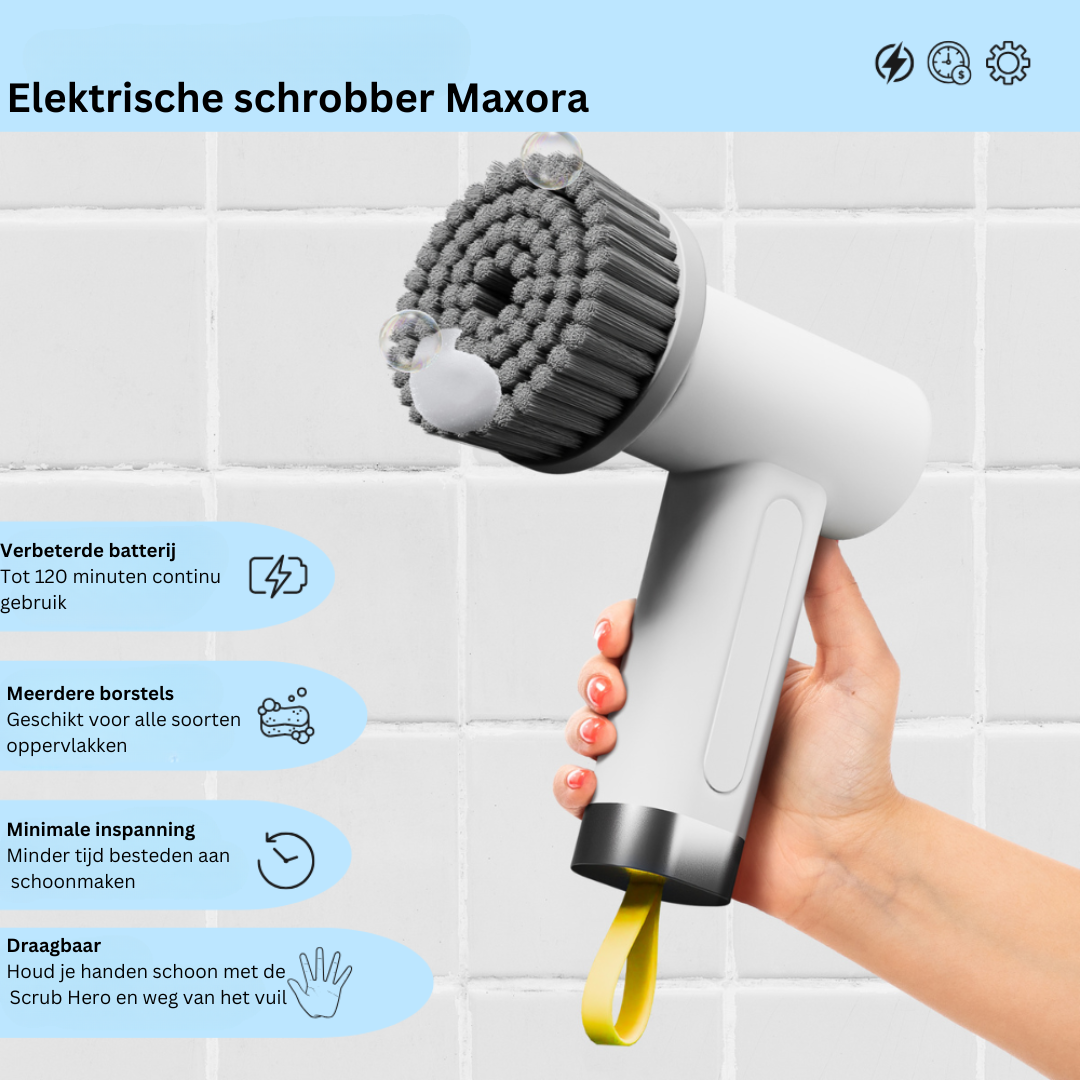 Elektrische Schrobber | De Schoonmaakheld van 2024