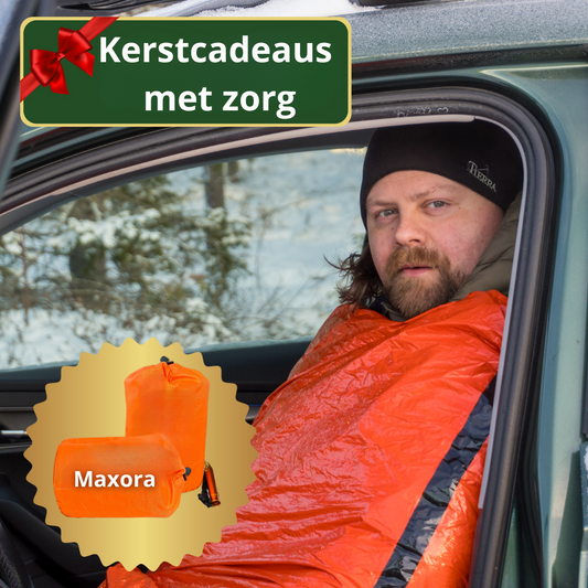 Noodhulp Thermoslaapzak + Noodfluit